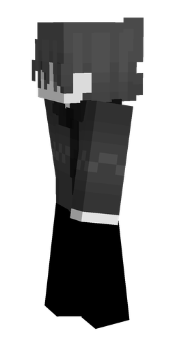 Black skin: body, left side render