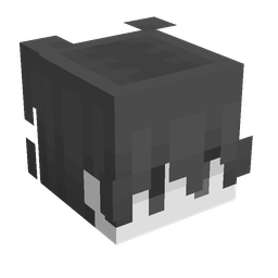 Black skin: head render