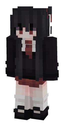 Black skin: body, front render