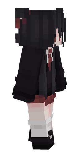 Black skin: body, right side render