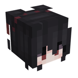 Black skin: head render
