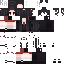 Black skin: raw texture render