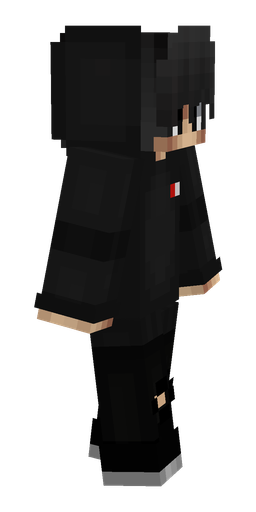 Black skin: body, right side render