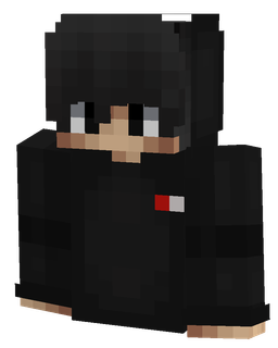 Black skin: bust render