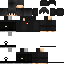 Black skin: raw texture render