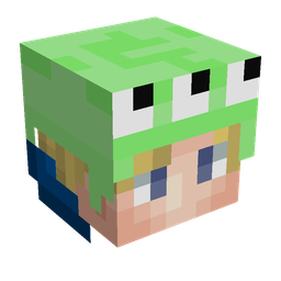 Blue skin: head render