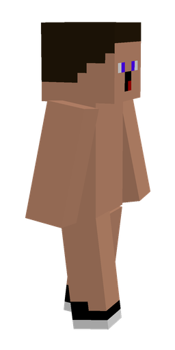 Black skin: body, right side render
