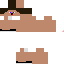 Black skin: raw texture render