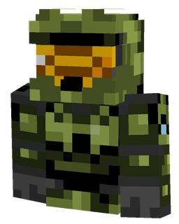 Black skin: bust render