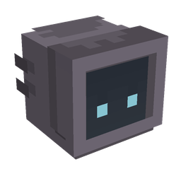 Black skin: head render