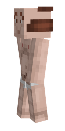 Orange skin: body, left side render