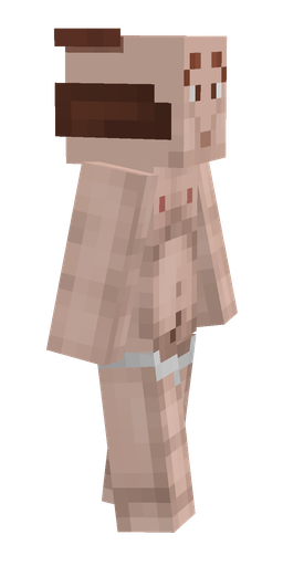 Orange skin: body, right side render