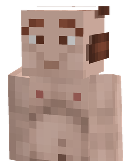 Orange skin: bust render