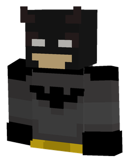 Black skin: bust render