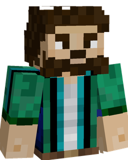 Black skin: bust render