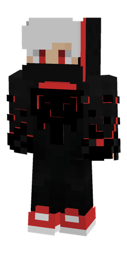 Black skin: body, front render