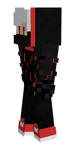 Black skin: body, left side render