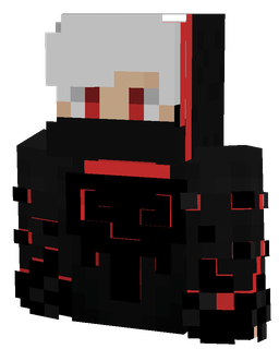 Black skin: bust render