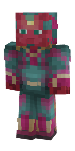 Blue skin: body, front render
