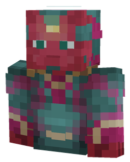 Blue skin: bust render