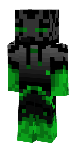 Black skin: body, front render