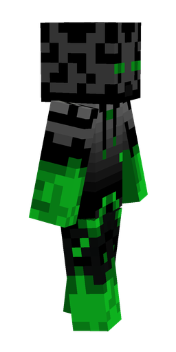 Black skin: body, right side render