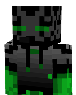 Black skin: bust render