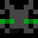 Black skin: face render