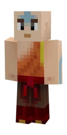 Brown skin: body, front render