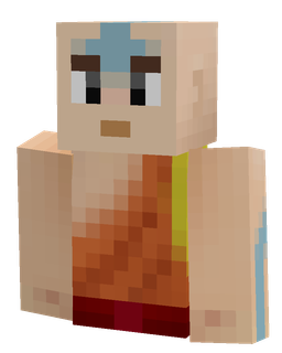Brown skin: bust render