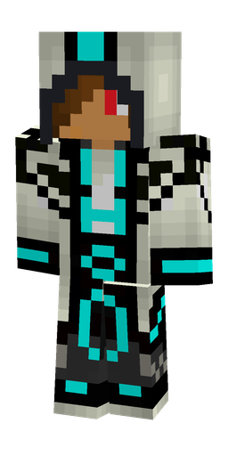 Black skin: body, front render
