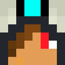 Black skin: face render