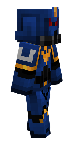 Black skin: body, right side render