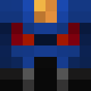 Black skin: face render