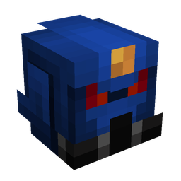 Black skin: head render
