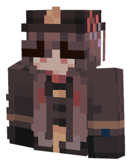 Black skin: bust render