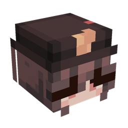 Black skin: head render