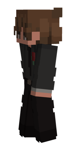 Black skin: body, left side render