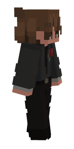 Black skin: body, right side render