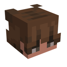 Black skin: head render