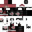 Black skin: raw texture render