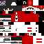 Black skin: raw texture render