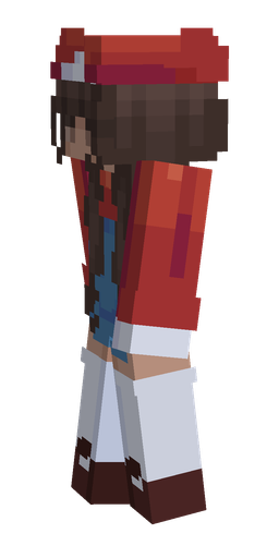 Blue skin: body, left side render