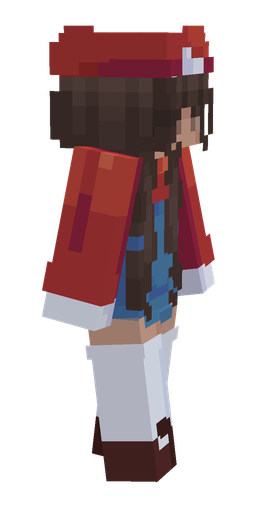 Blue skin: body, right side render