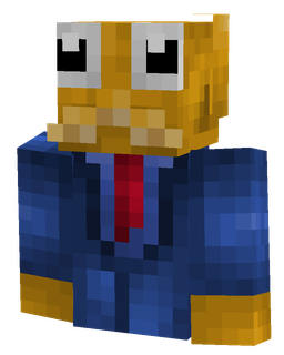 Blue skin: bust render