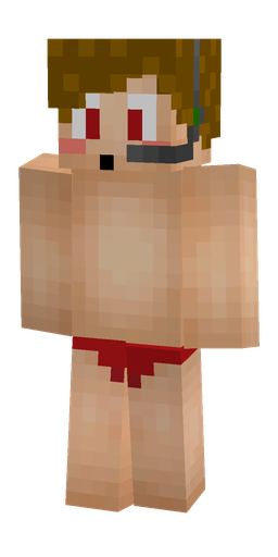Brown skin: body, front render