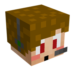 Brown skin: head render
