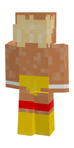 Classic skin: body, back render