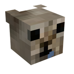 Brown skin: head render