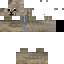 Brown skin: raw texture render